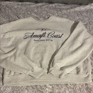Hollister Amalfi Coast Gray Sweater